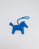 Hermes Rodeo GM Bag Charm in Bleu Zanzibar Milo Leather