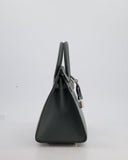 Hermes Birkin 25 Sellier Bag in Vert Amande Epsom Leather with Palladium Hardware