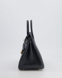 Hermes Birkin 25 Retourne Bag in Gris Misty Togo Leather with Permabrass Hardware