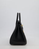 *HOT* Hermes Birkin 25 Retourne Bag in Plomb Togo Leather with Gold Hardware