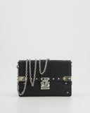 Louis Vuitton Black Trunk Wallet on Chain Bag in Epi Leather with Silver Hardware RRP £2,450