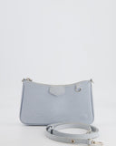 Louis Vuitton Baby Blue Easy Pouch on Strap Bag in Epi Leather with Silver Hardware RRP £1,650