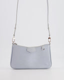 Louis Vuitton Baby Blue Easy Pouch on Strap Bag in Epi Leather with Silver Hardware RRP £1,650
