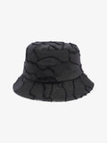 Christian Dior Camouflage Logo Bucket Hat Black Polyester 58