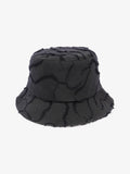 Christian Dior Camouflage Logo Bucket Hat Black Polyester 58