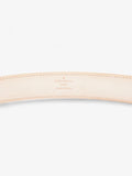 Louis Vuitton Thin Buckle Belt Damier Azur Coated Canvas 80cm 32"