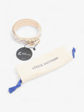 Louis Vuitton Thin Buckle Belt Damier Azur Coated Canvas 80cm 32"