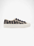 Christian Dior Walk'n'Dior Sneaker Beige / Navy / White Canvas EU 36.5 UK 3.5
