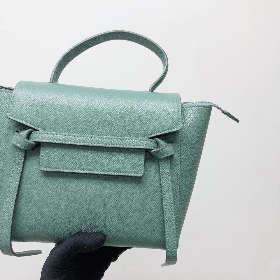 Nano Belt Bag in Mint Green