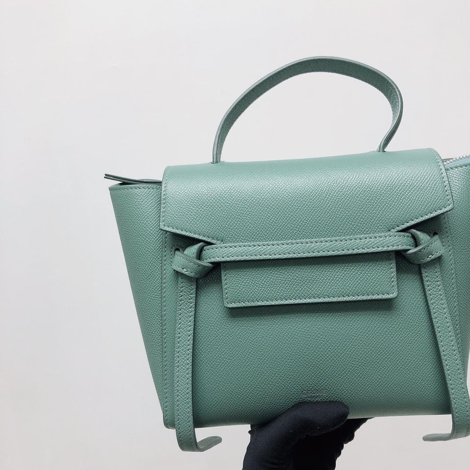 Nano Belt Bag in Mint Green