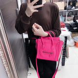 Nano Luggage Tote Fuchsia