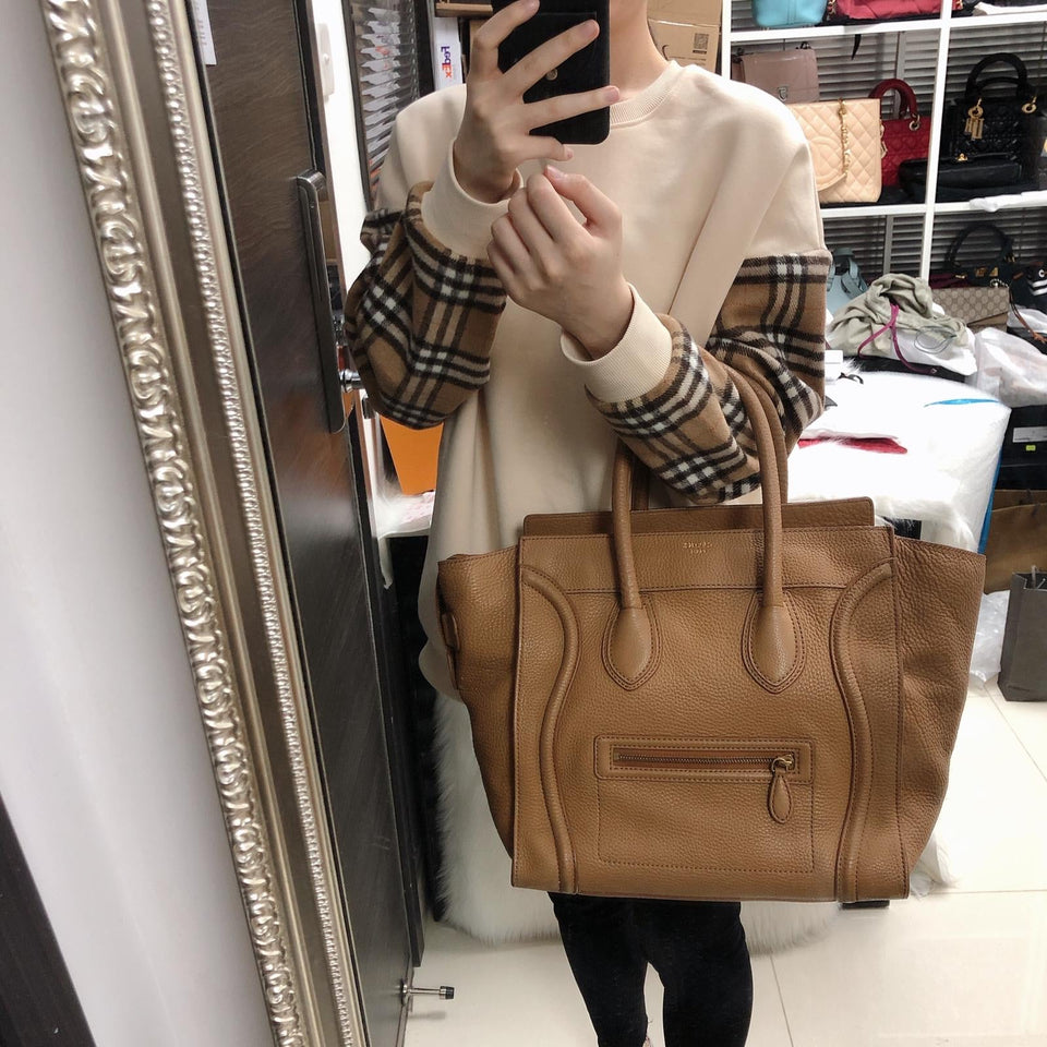 Mini Luggage In Camel