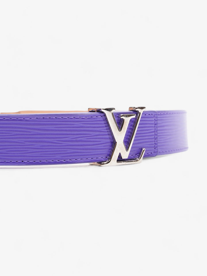 Louis Vuitton LV Initials Belt Purple Epi Leather 85cm 34"