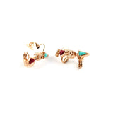 Chanel Earrings Clip Heart (Costume Jewellery)