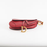 Dior Saddle Bag Red