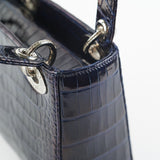 Dior Lady Dior Mini Navy Blue