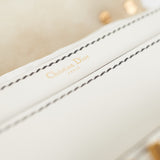 ITEM 27 - Christian Dior J'aDior White Flap Bag