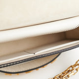 ITEM 27 - Christian Dior J'aDior White Flap Bag