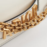ITEM 27 - Christian Dior J'aDior White Flap Bag
