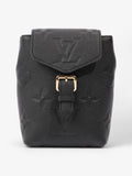 Louis Vuitton Tiny Backpack Black Empreinte Leather