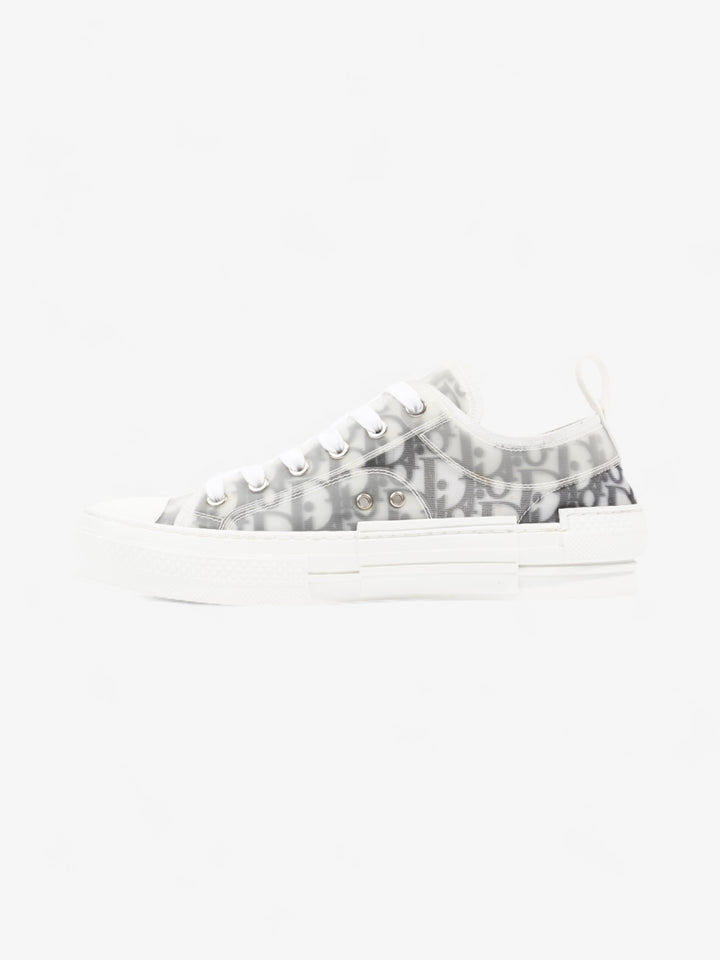 Christian Dior B23 Low-tops Grey Oblique  / White Mesh EU 40.5 UK 6.5
