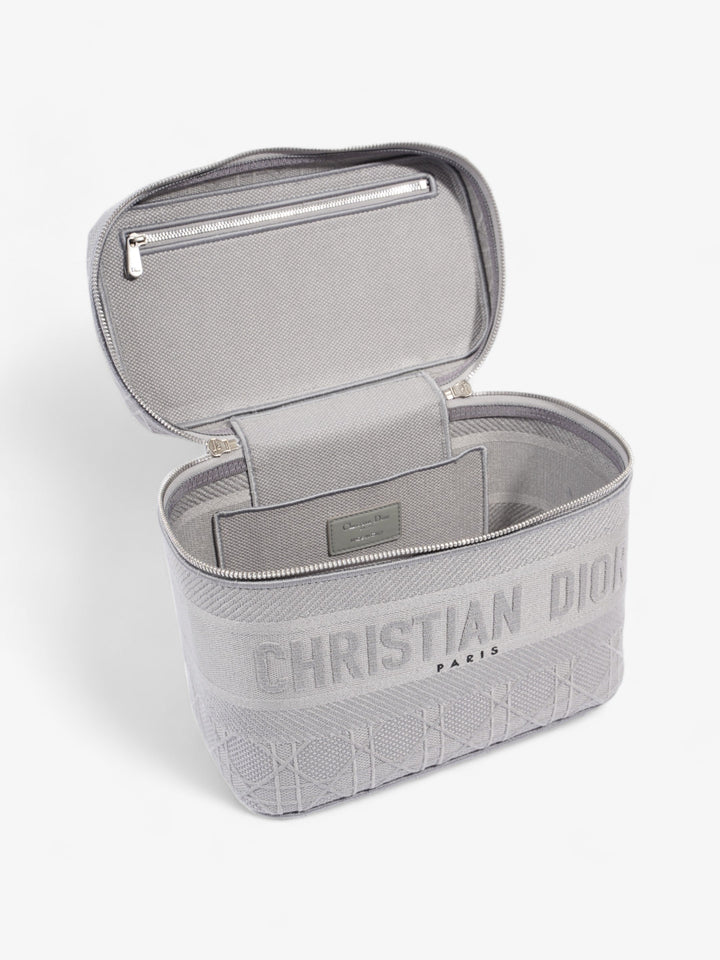 Christian Dior DiorTravel Vanity Case Grey Oblique Canvas