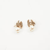 Chanel Drop Pearl Earrings