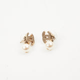 Chanel Drop Pearl Earrings