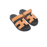 Hermes Chyrpe Leather Sandals (Size 38)
