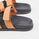 Hermes Chyrpe Leather Sandals (Size 38)