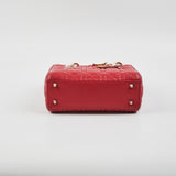 Lady Dior Small Red