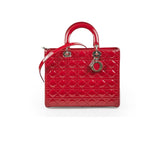 Dior Lady Dior Large Red