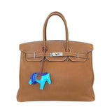 HermesBirkin 35 Gold Togo Bag PHW