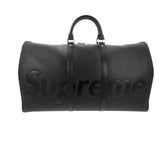 Louis Vuitton X SUPREME X Supreme Black Epi Keepall 55 Travel Bag