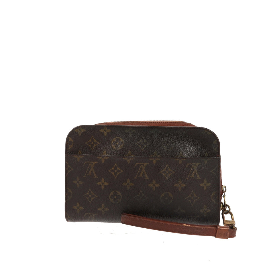 Louis Vuitton Travel Bag in Brown Canvas