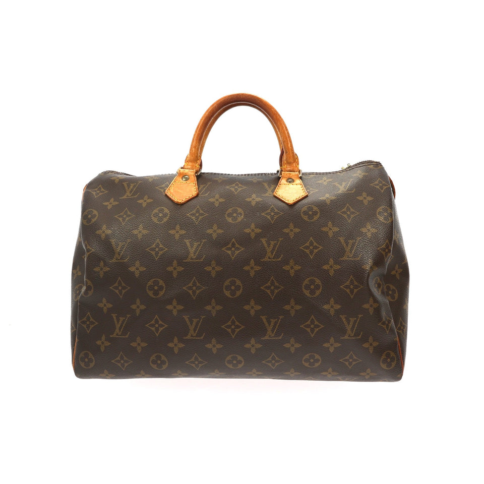 Louis Vuitton Handbag in Brown Canvas