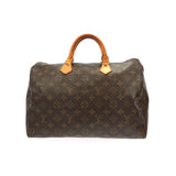 Louis Vuitton Handbag in Brown Canvas