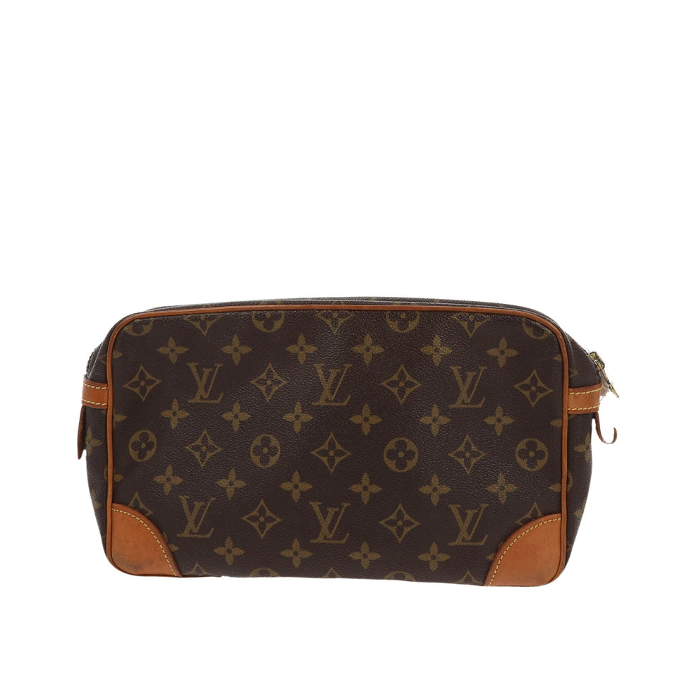 Louis Vuitton Travel Bag in Brown Canvas