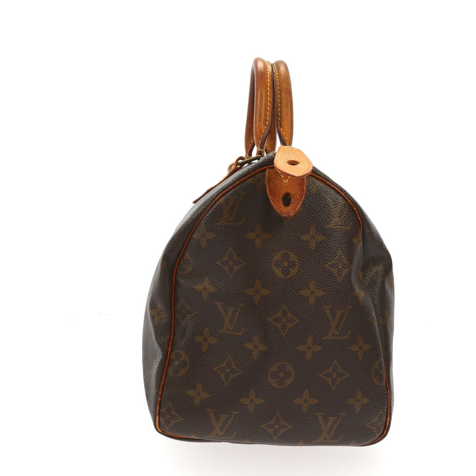 Louis Vuitton Handbag in Brown Canvas