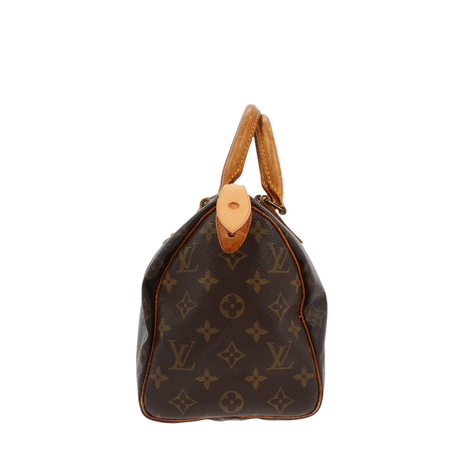 Louis Vuitton Handbag in Brown Canvas