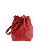 Louis Vuitton Noe Shoulder Bag in Red Leather