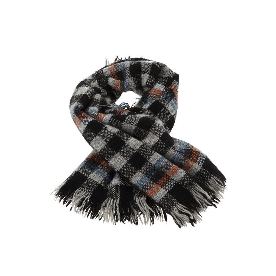 Luxury Burberry Scarf in Multicolor Wool