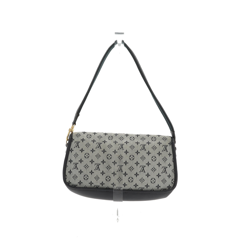 Louis Vuitton Shoulder Bag in Blue Fabric