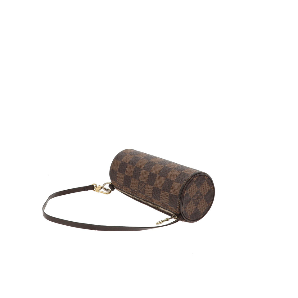 Louis Vuitton Papillon Pochette in Brown Canvas Clutch