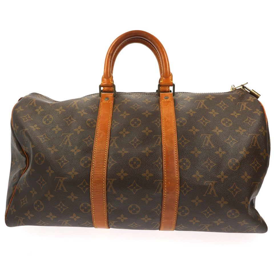 Louis Vuitton Keepall Travel bag in Brown Canvas