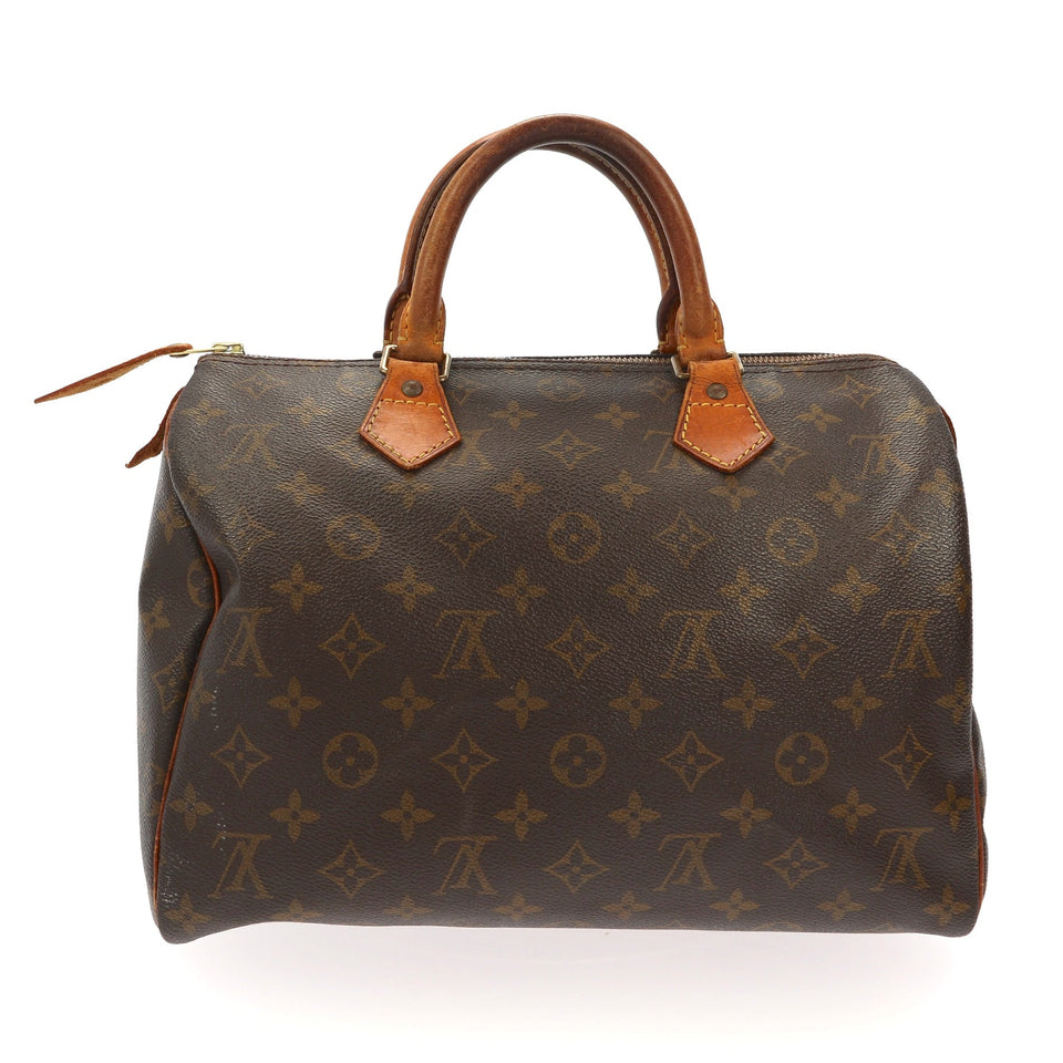 Louis Vuitton Handbag in Brown Canvas