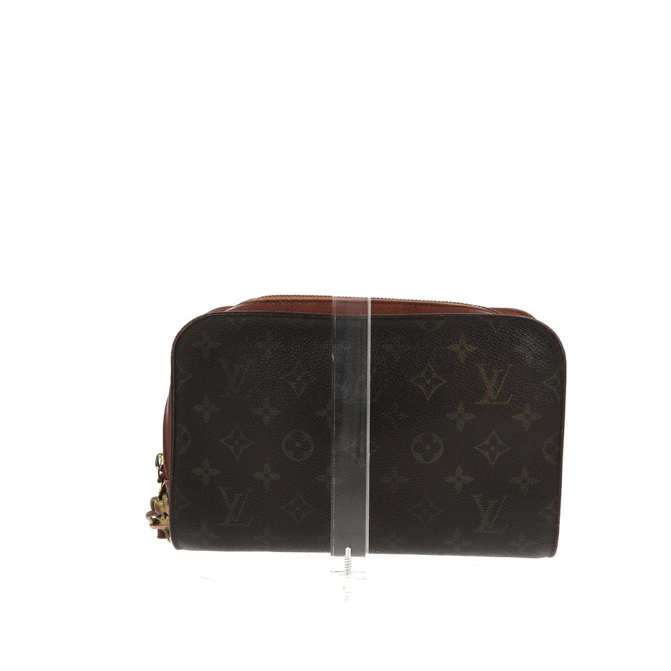 Louis Vuitton Travel Bag in Brown Canvas