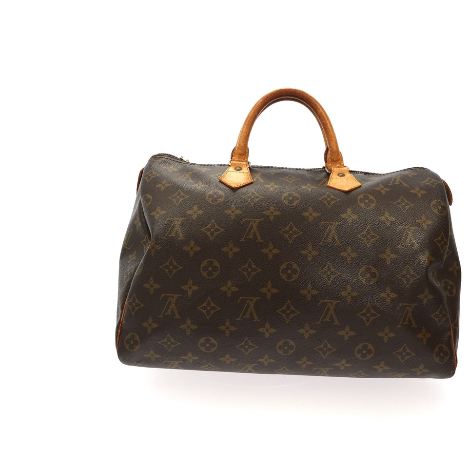 Louis Vuitton Handbag in Brown Canvas