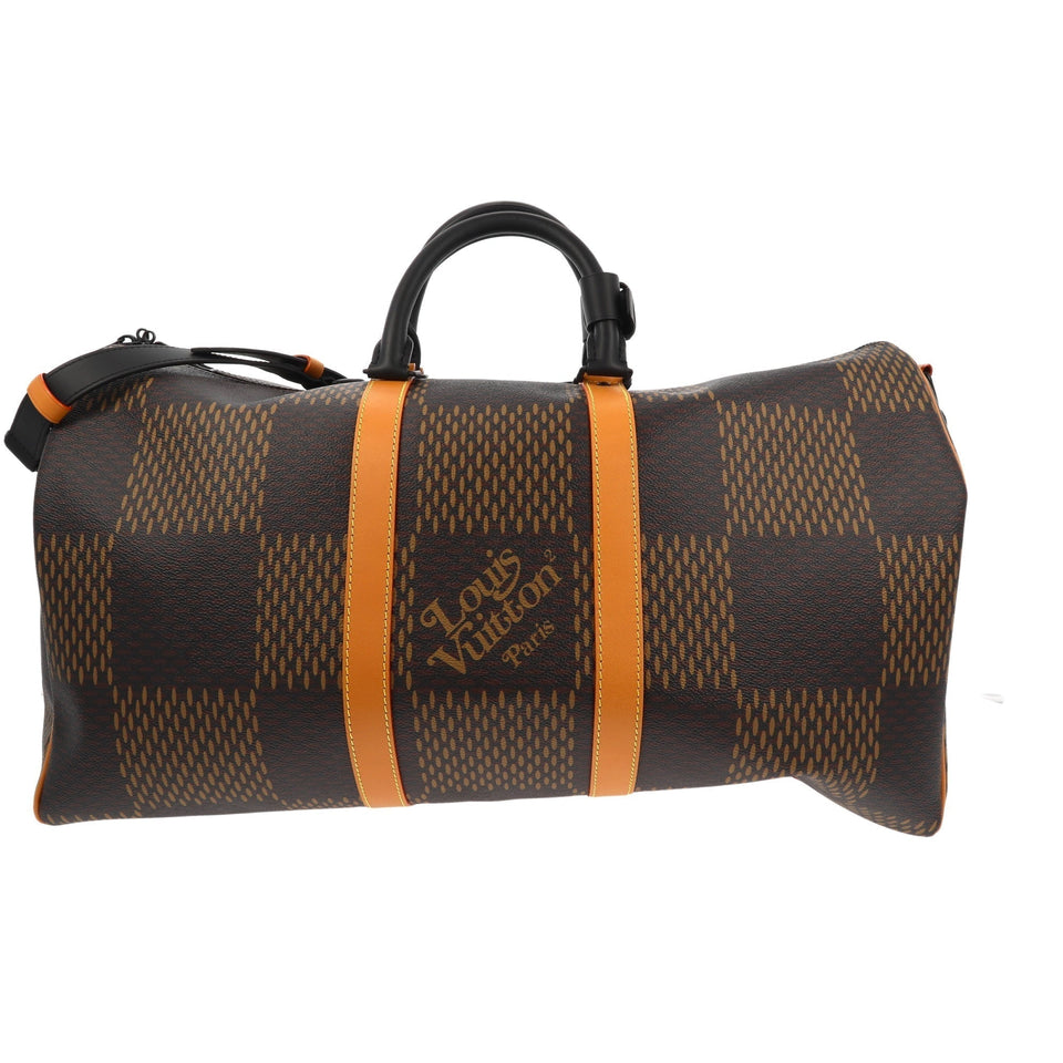 Louis Vuitton X NIGO Limited Edition x Nigo Keepall 50 Bandouliere Travel Bag