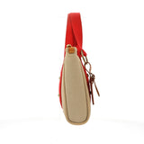 Louis Vuitton Handbag in Beige Fabric
